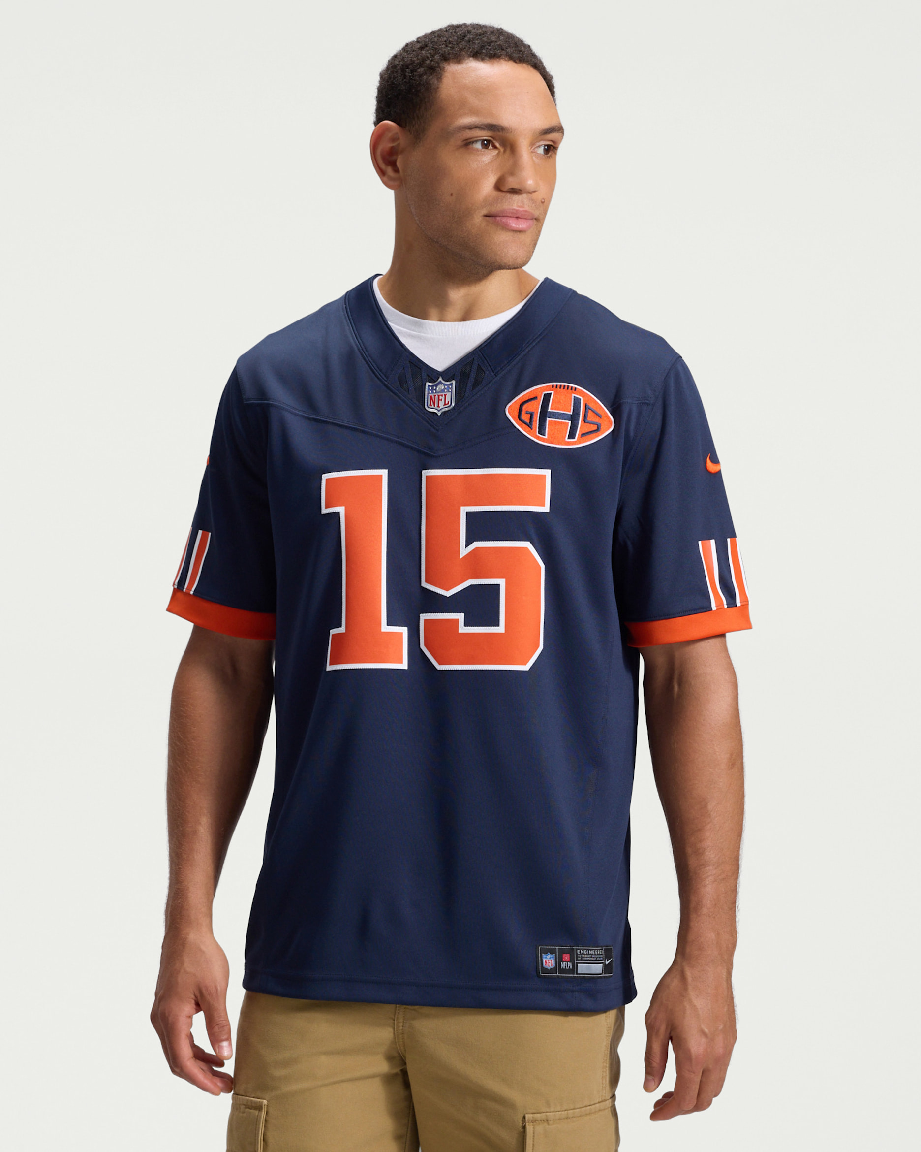 Rome Odunze Chicago Bears Rivalries Collection Men's Nike Dri-FIT